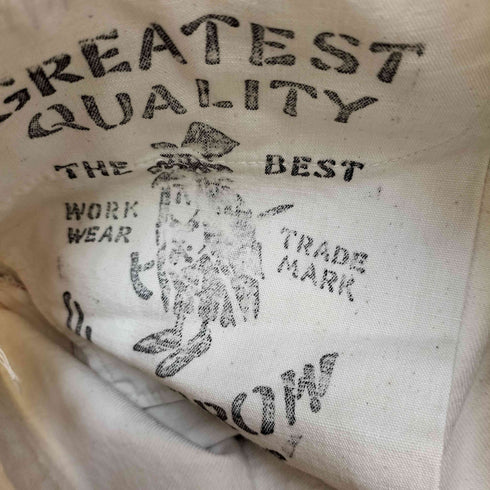 オールドクロウ OLD CROW Old Rodder Denim Pants Vintage Finish ボタンフライ 汚れ加工 ダメージ ワークパンツ メンズ JPN:L